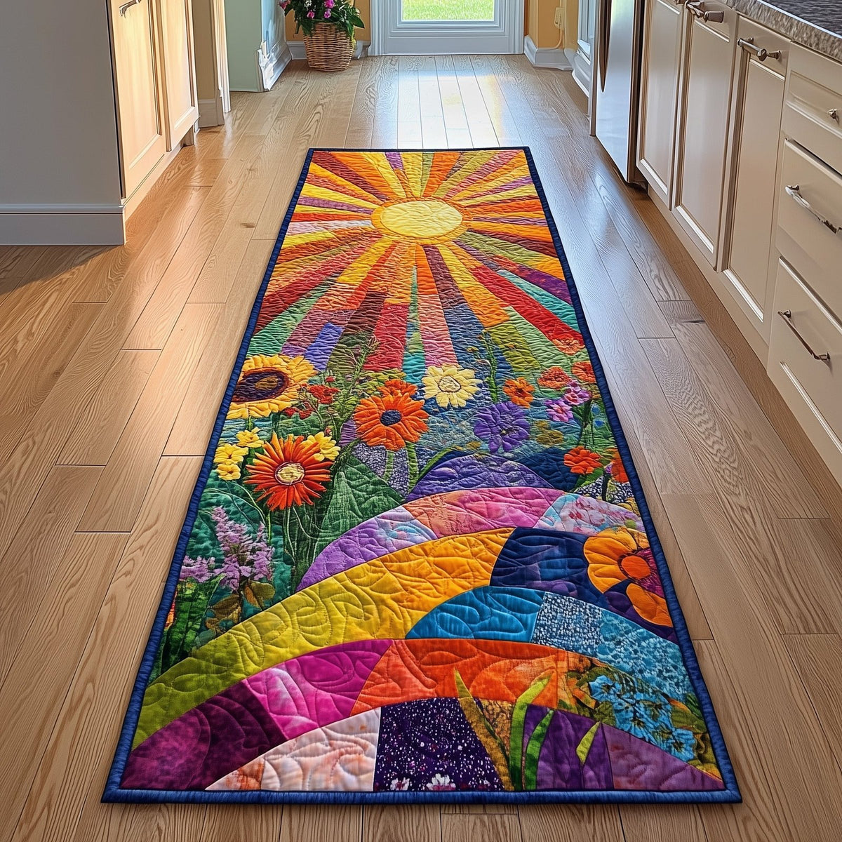 Sunshine Runner Rug - Nature Design | Serene Runner Rug