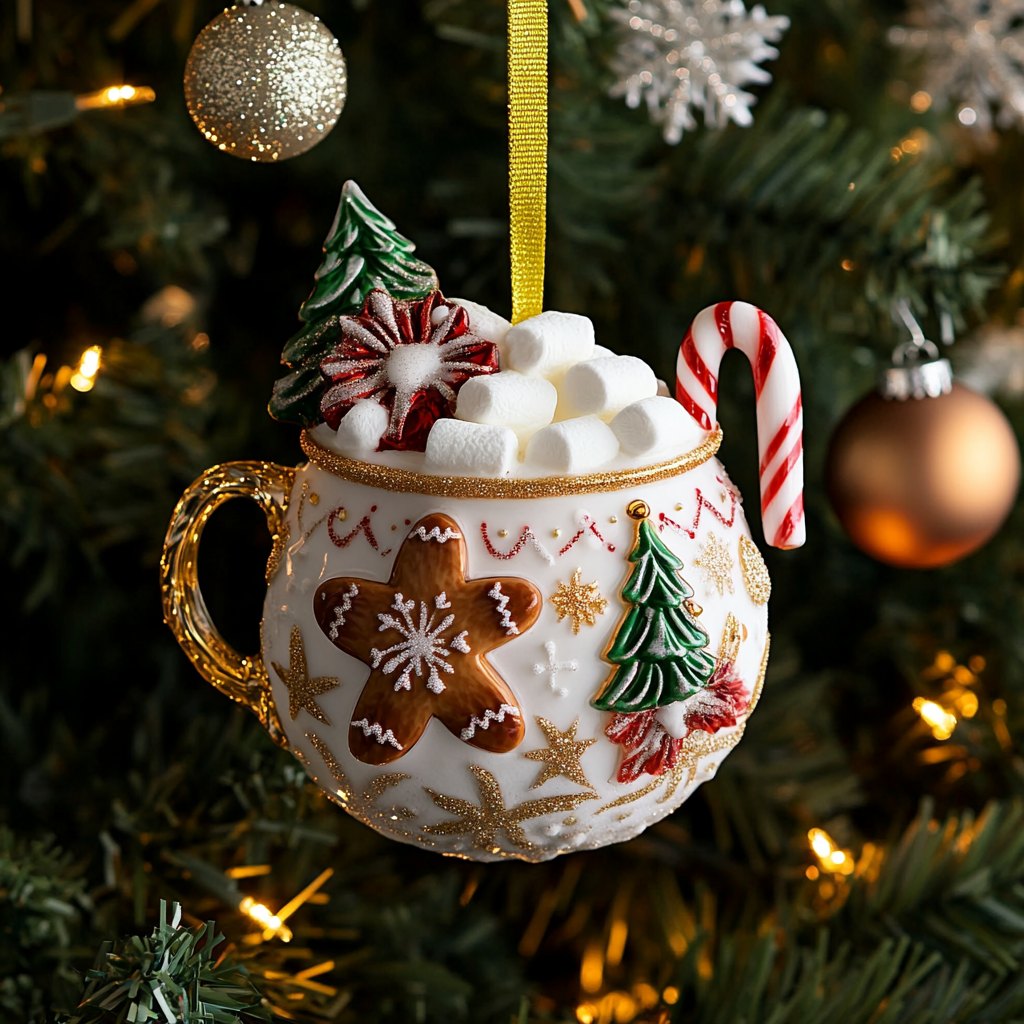 Sweet Snow Day Christmas Ornament