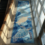 Sweet Shell Moments Runner Carpet Runner Rug - Cute Pet Design | Animal Printed Runner Rug