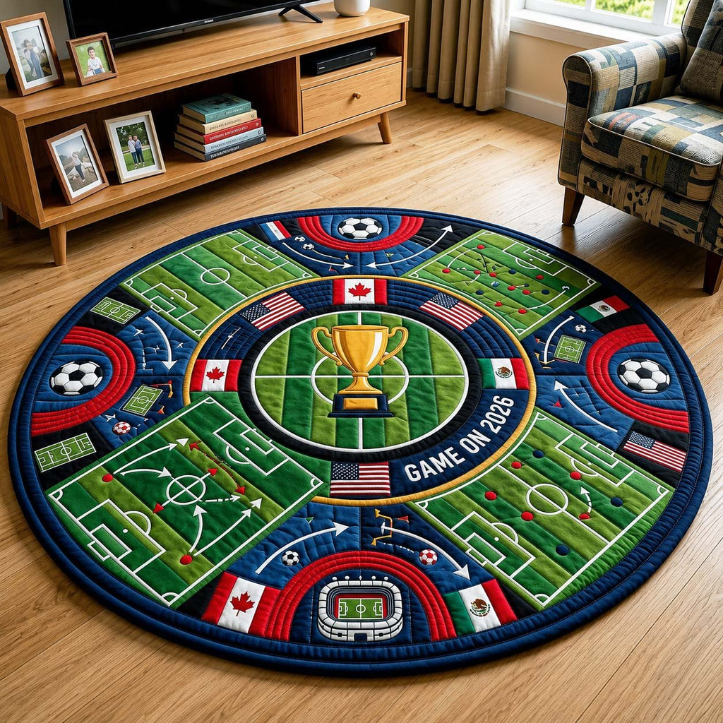 Tactical Victory Round Mat Rug - Nature Design | Serene Home Decor