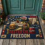 Tastes Like Freedom Bass Doormat - Nature Design | Printed Welcome Doormat