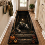 Terror Pit Runner Carpet Runner Rug - Cute Pet Design | Animal Printed Runner Rug