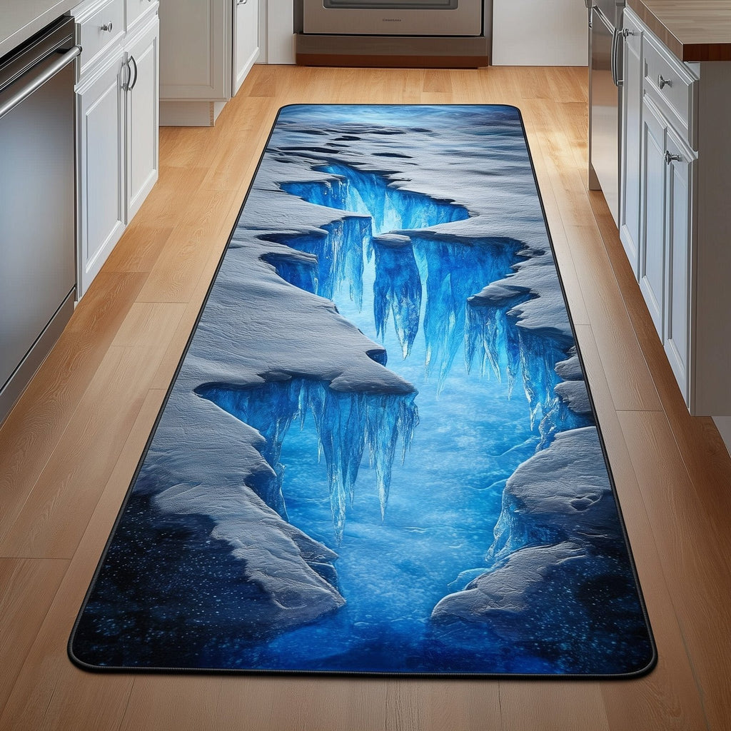 The Great Crack Runner Rug - Nature Design | Serene Runner Rug
