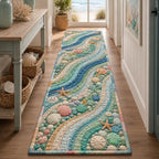 Tidal Escape Runner Carpet Runner Rug - Cute Pet Design | Animal Printed Runner Rug