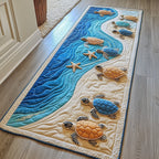 Tidal Rhythm Runner Rug - Nature Design | Serene Runner Rug