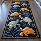 Tidal Rhythm Runner Rug - Nature Design | Serene Runner Rug