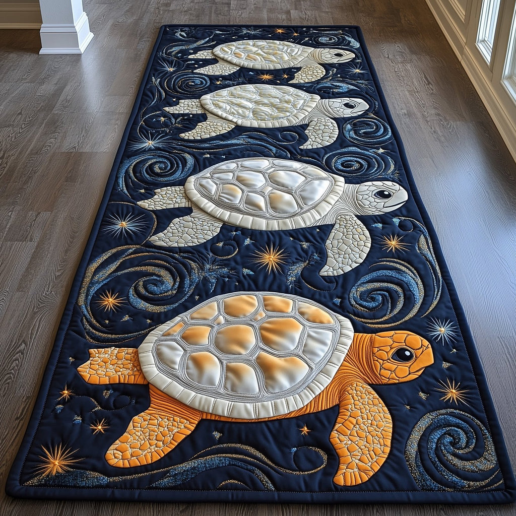 Tidal Rhythm Runner Rug - Nature Design | Serene Runner Rug