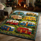 Timber Journey area rug in a living room