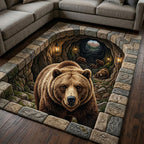 Timber Lodge area rug in a living room