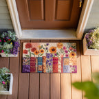 Timeless Book Doormat - Nature Design | Printed Welcome Doormat