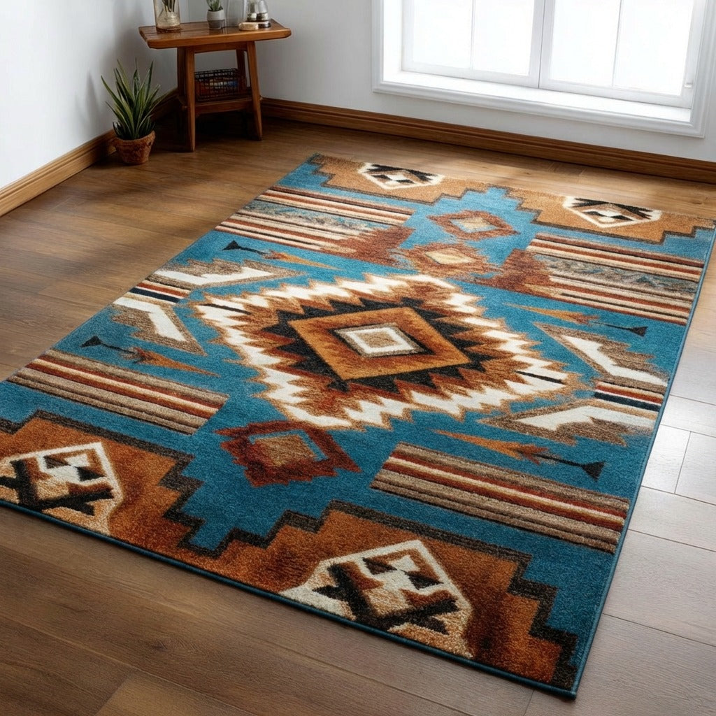Timeless Traditions area rug in a living room