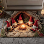 Toasty Gnome Doormat - Seasonal Holiday Design | Printed Welcome Doormat