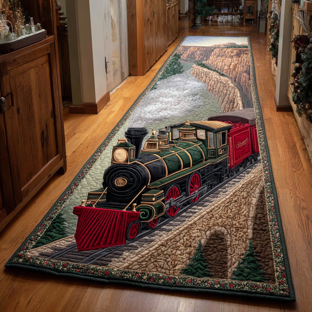 Track Route Runner Carpet Runner Rug - Cute Pet Design | Animal Printed Runner Rug