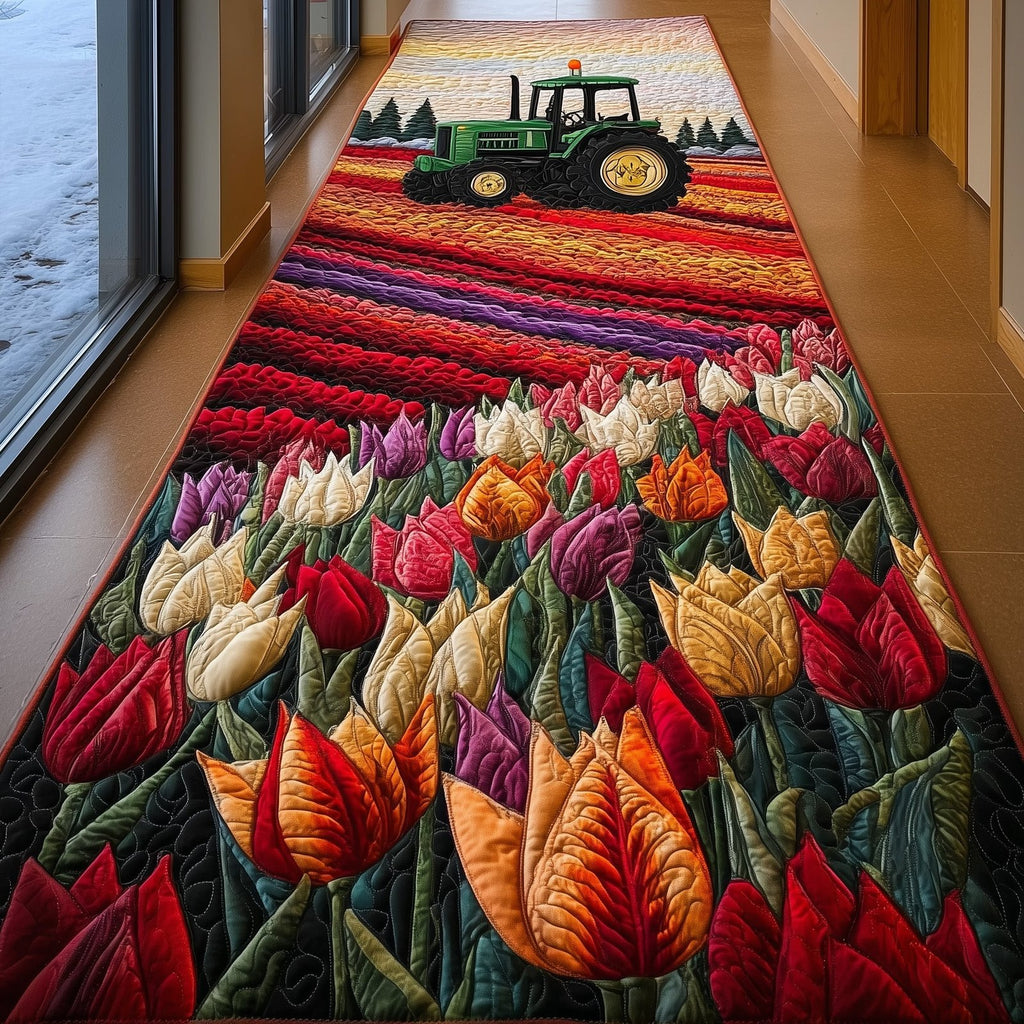 Tractor Dream Runner Rug - Nature Design | Serene Runner Rug