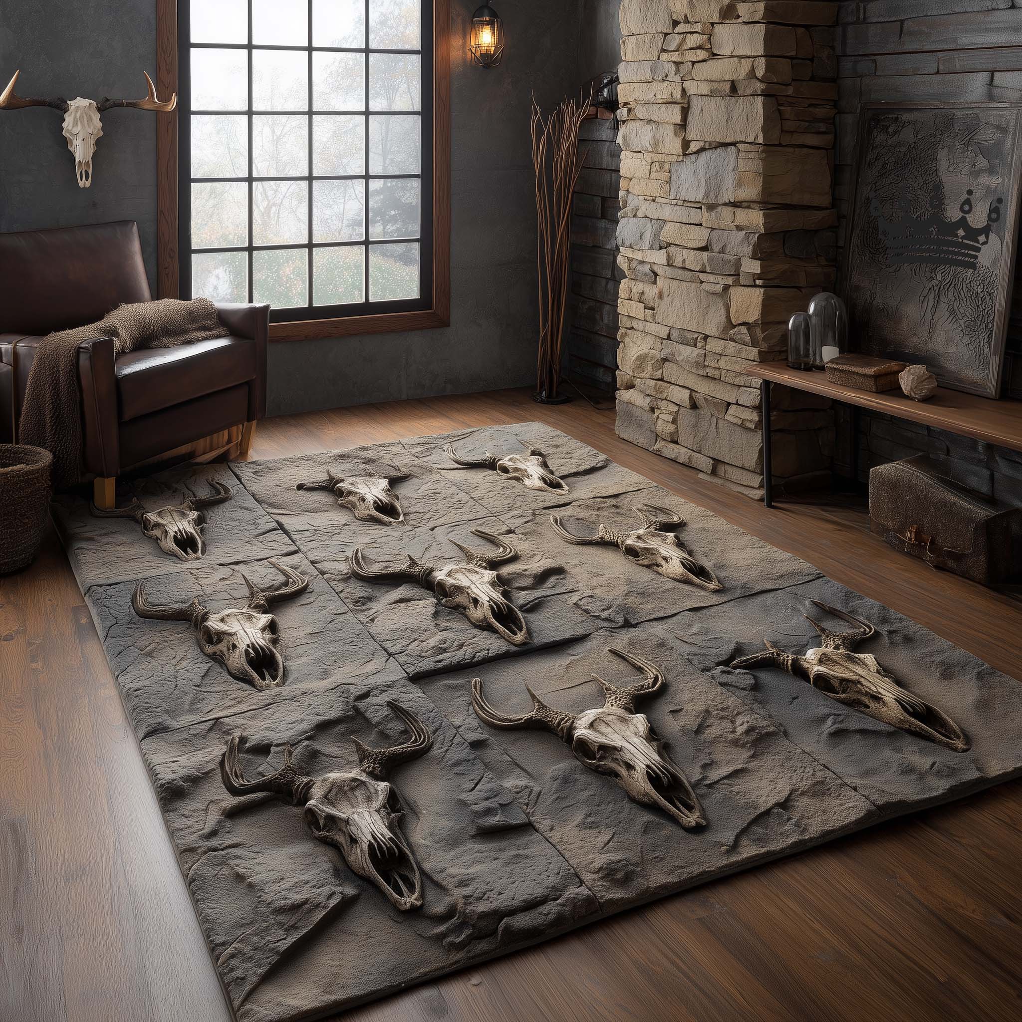 Trailblazer Spirit area rug in a living room