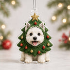 Tree West Highland Terrier Christmas Ornament