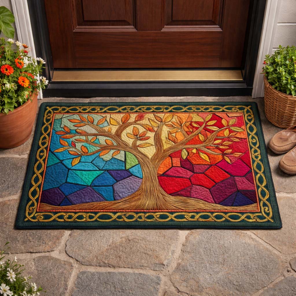 Tree of Life Doormat - Nature Design | Printed Welcome Doormat