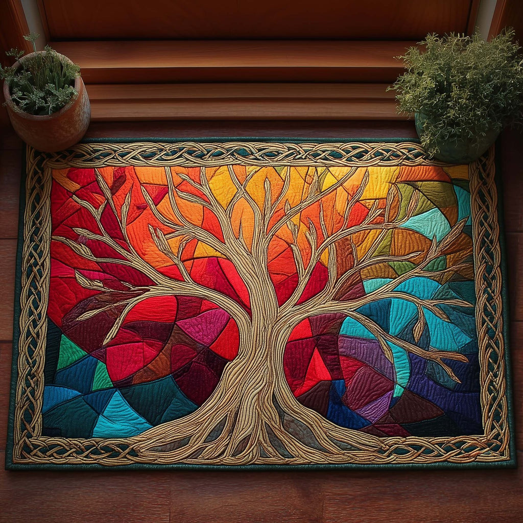 Tree of Life Doormat - Nature Design | Printed Welcome Doormat