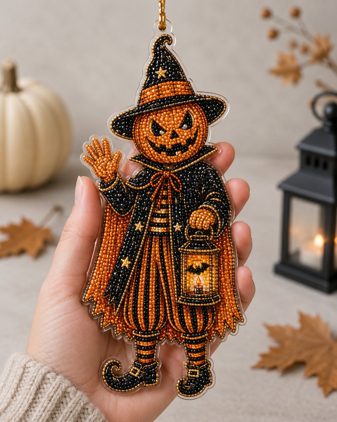Trick Or Treat Christmas Ornament