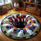 Trick or Treat Round Mat Rug - Nature Design | Serene Home Decor
