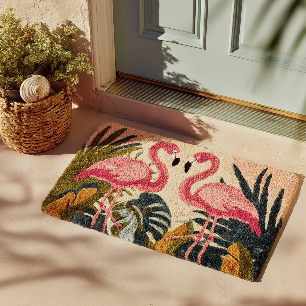 Tropical Grace Doormat - Nature Design | Printed Welcome Doormat