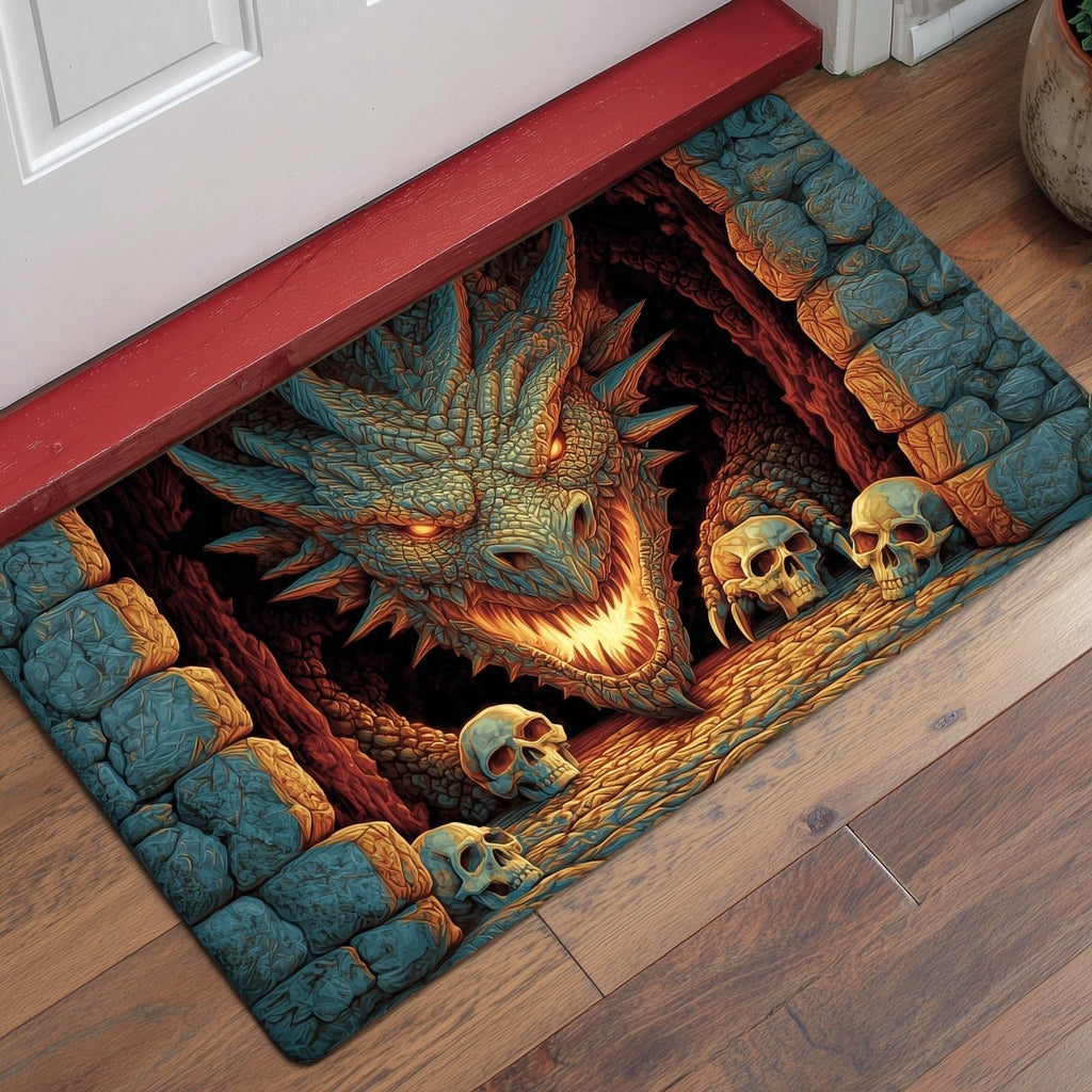 Tunnel Guardian Doormat - Nature Design | Printed Welcome Doormat