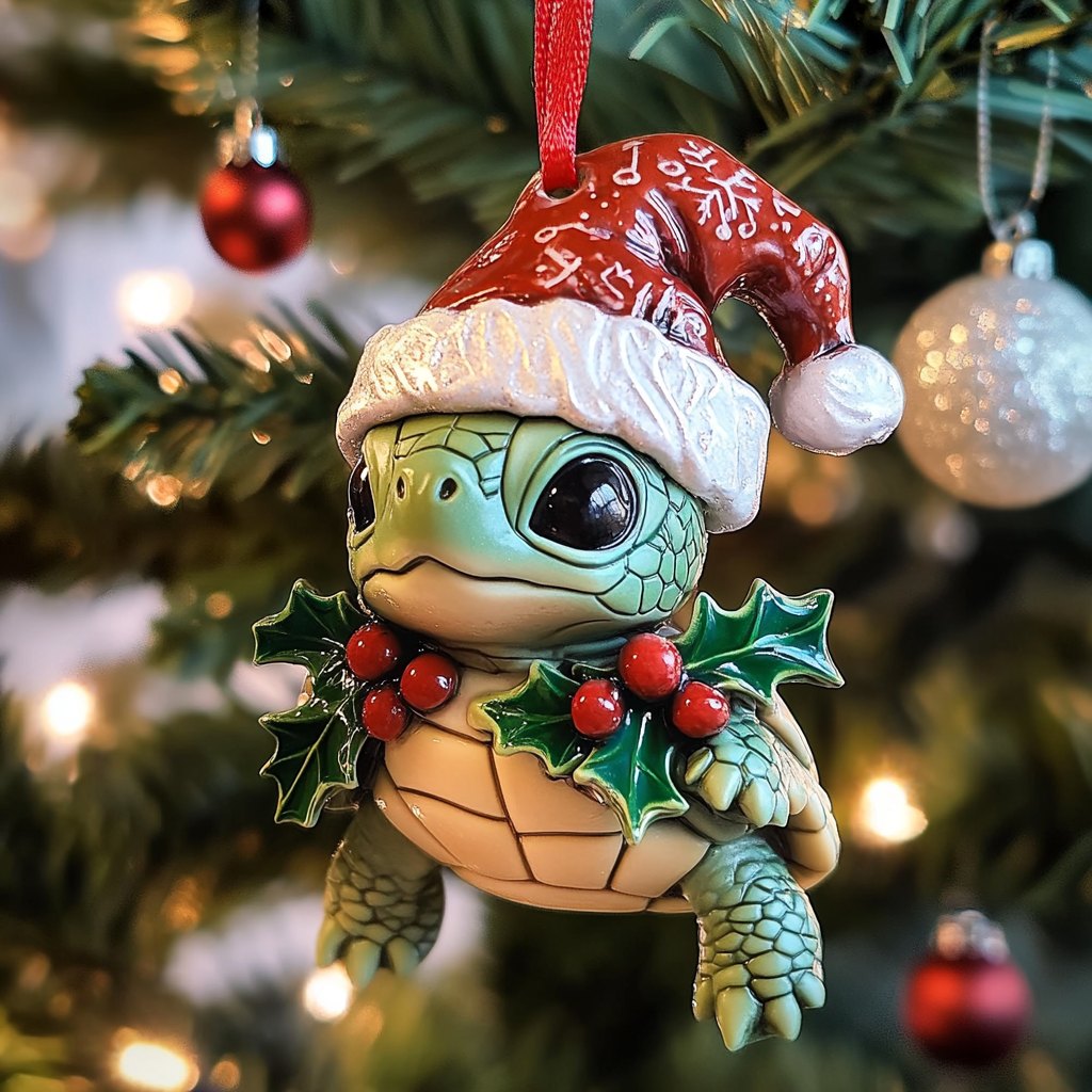 Evergreen Elegance Christmas Ornament