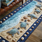 Turtle Dream Runner Rug - Cute Pet Design | Animal Printed Runner Rug