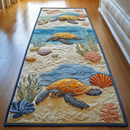 Turtle Runner Rug - Cute Pet Design | Animal Printed Runner Rug