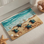 Turtle Tide Doormat - Cute Animal Design | Printed Welcome Doormat