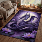 Twilight Fang area rug in a living room