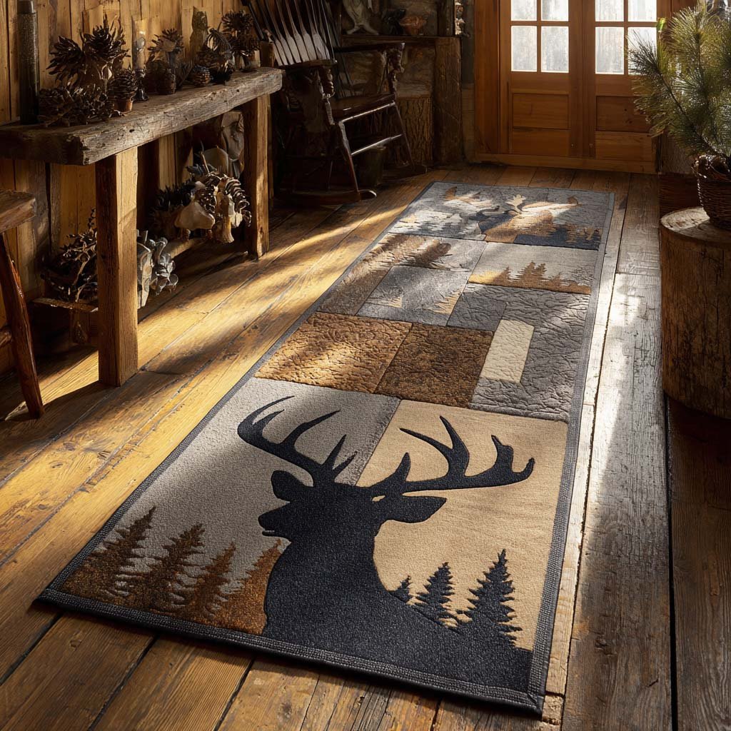 Twilight Majesty Runner Carpet Runner Rug - Cute Pet Design | Animal Printed Runner Rug