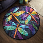 Twilight Wings Round Mat Rug - Nature Design | Serene Home Decor