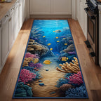 Under The Sea Runner Rug - Nature Design | Serene Runner Rug