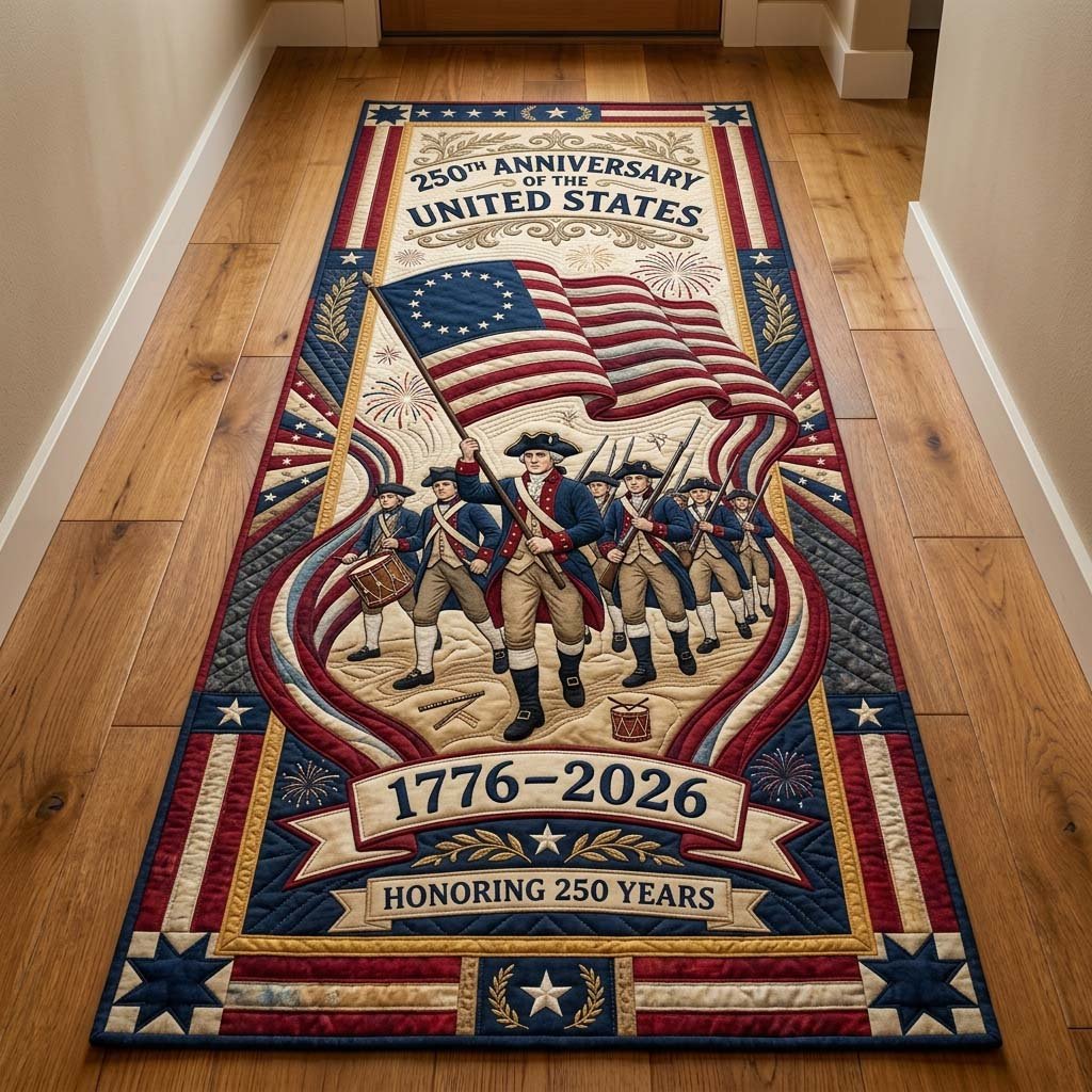 Unity Rhythm Runner Rug - Nature Design | Serene Runner Rug