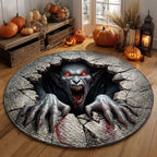 Vampire Lair Round Mat Rug - Nature Design | Serene Home Decor