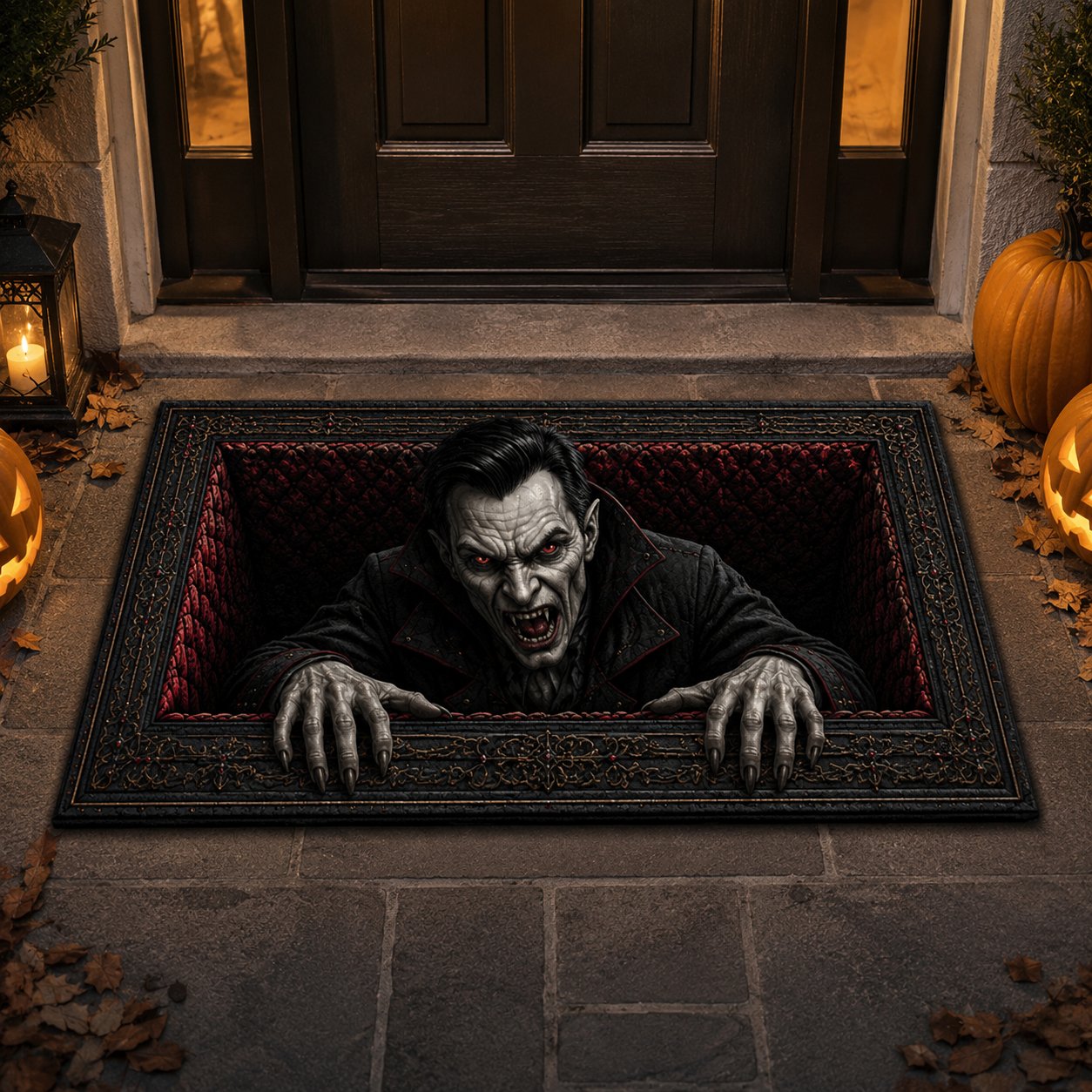 Vampire Vault Doormat - Nature Design | Printed Welcome Doormat