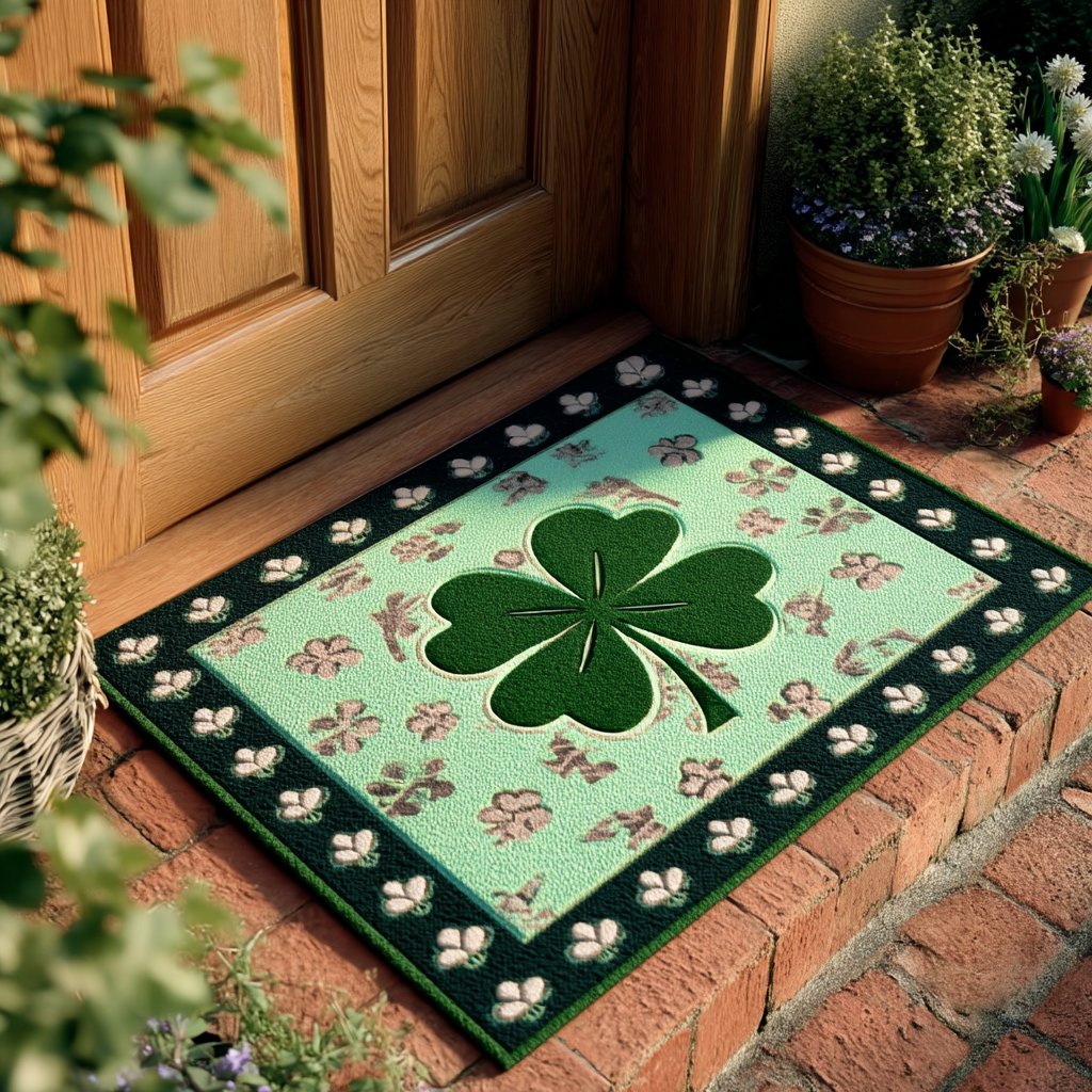 Verdant Vista Doormat - Nature Design | Printed Welcome Doormat