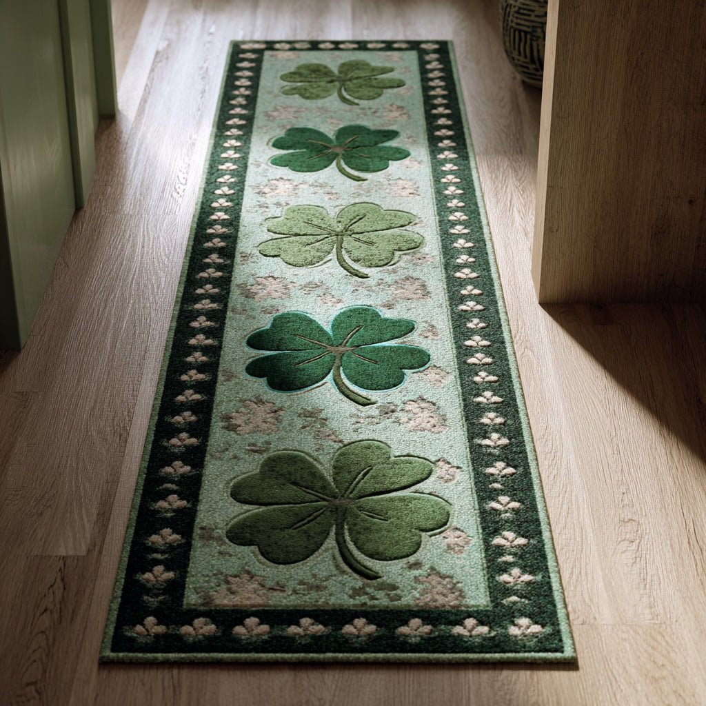 Verdant Vista Runner Carpet Runner Rug - Cute Pet Design | Animal Printed Runner Rug