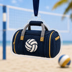 Volleyball Team Duffle Bag Christmas Ornament