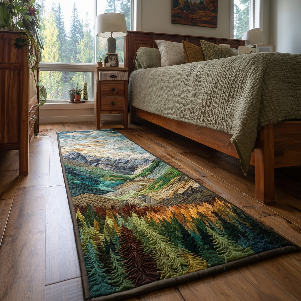 Wanderlust Retreat Runner Rug - Nature Design | Serene Runner Rug