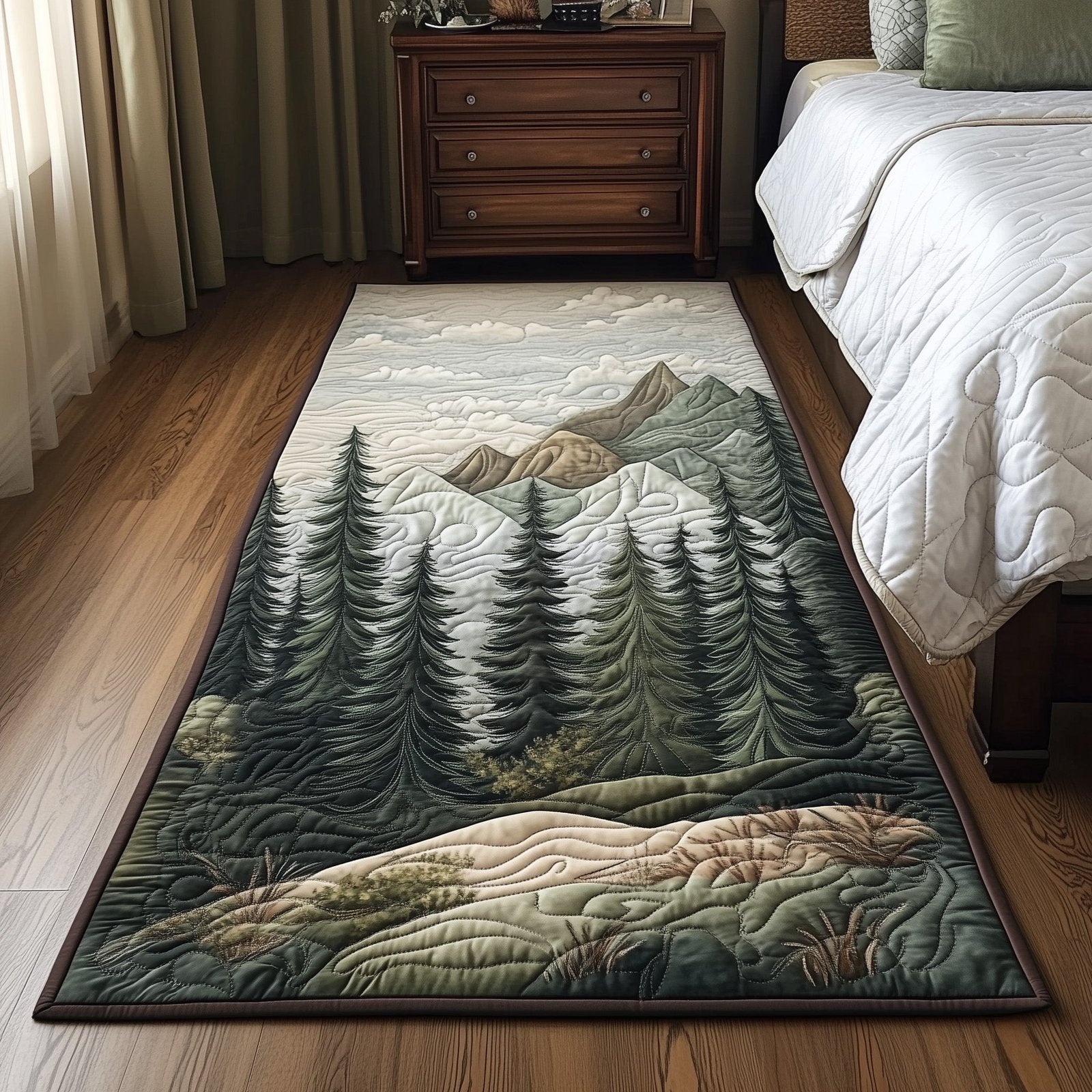 Wanderlust Retreat Runner Rug - Nature Design | Serene Runner Rug