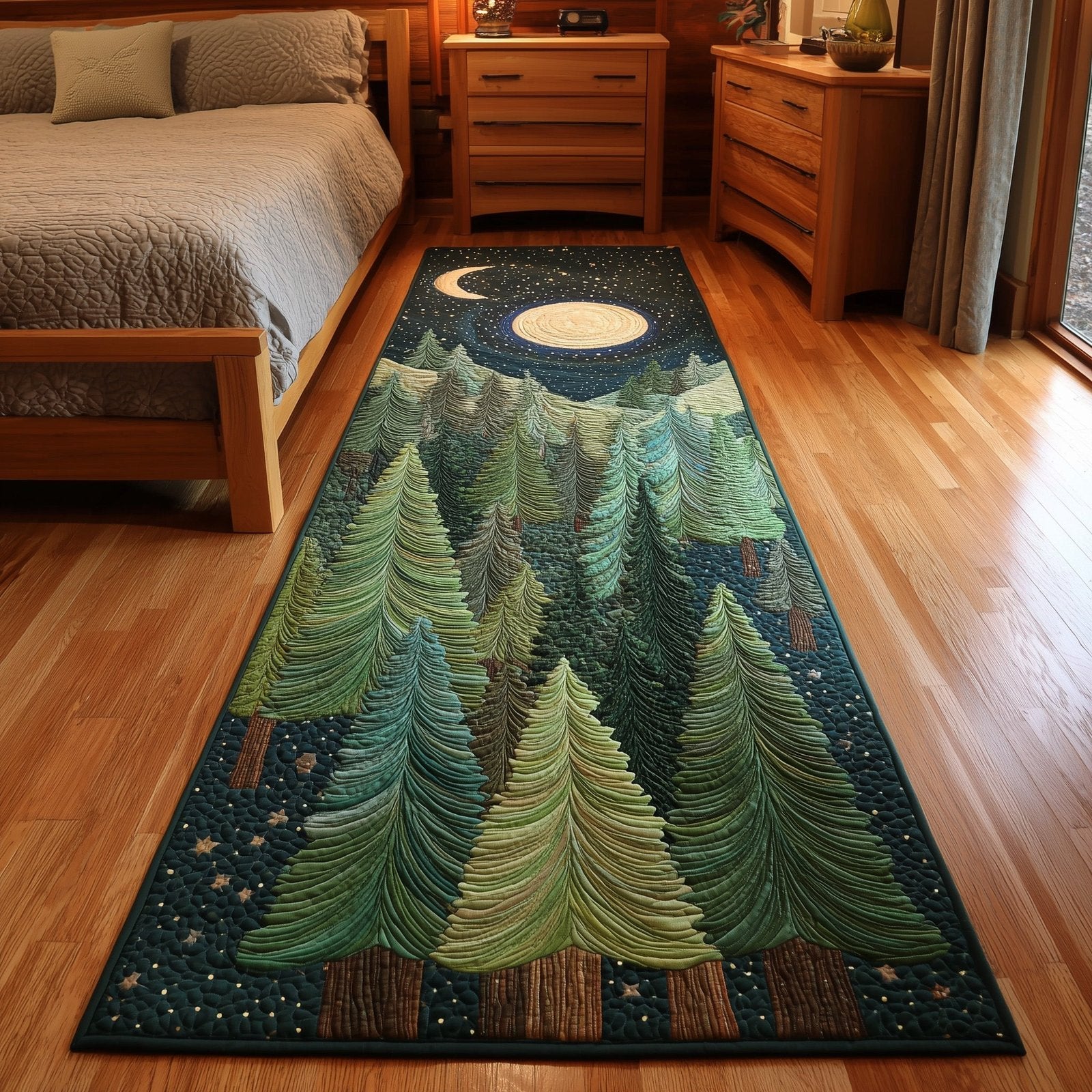 Wanderlust Retreat Runner Rug - Nature Design | Serene Runner Rug