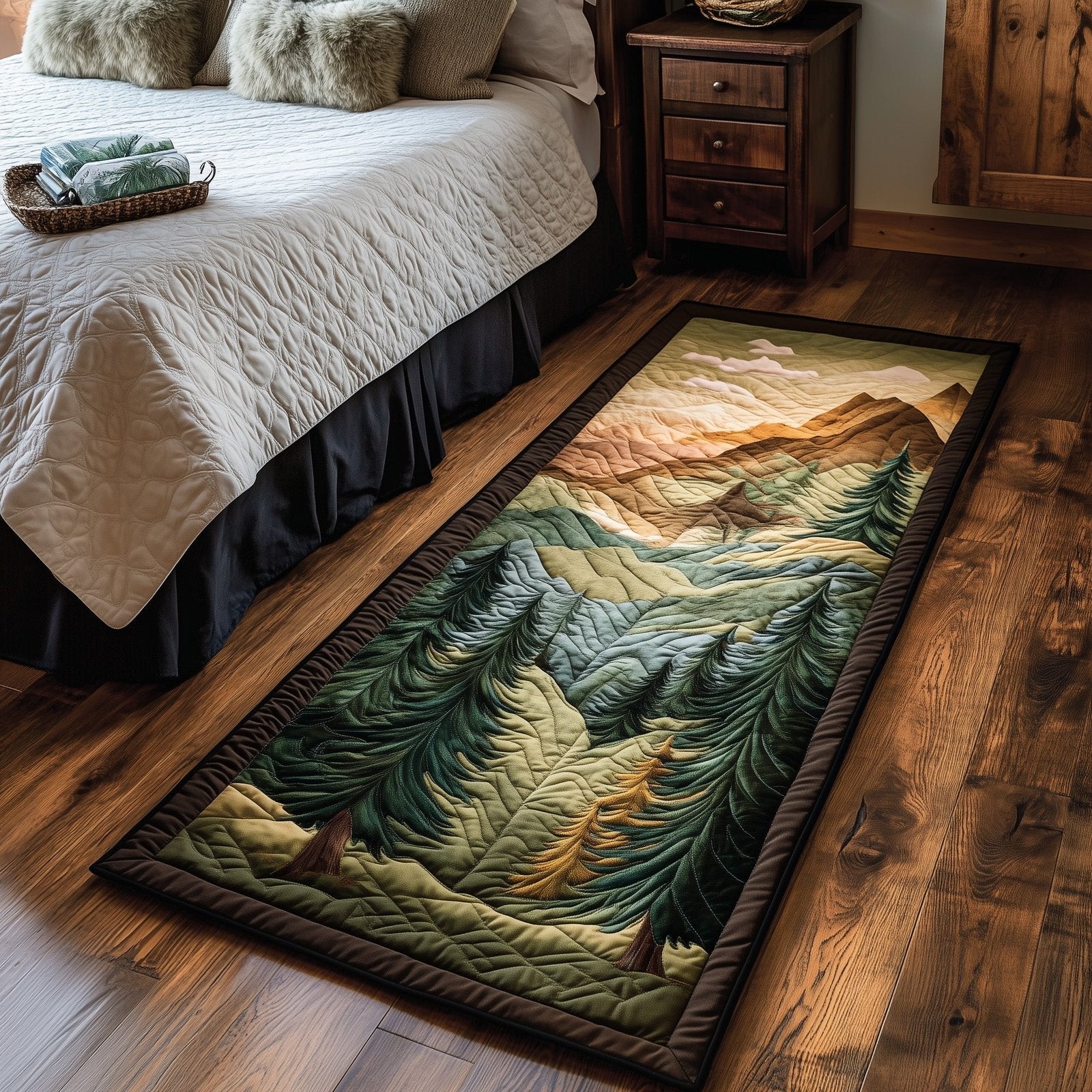 Wanderlust Retreat Runner Rug - Nature Design | Serene Runner Rug