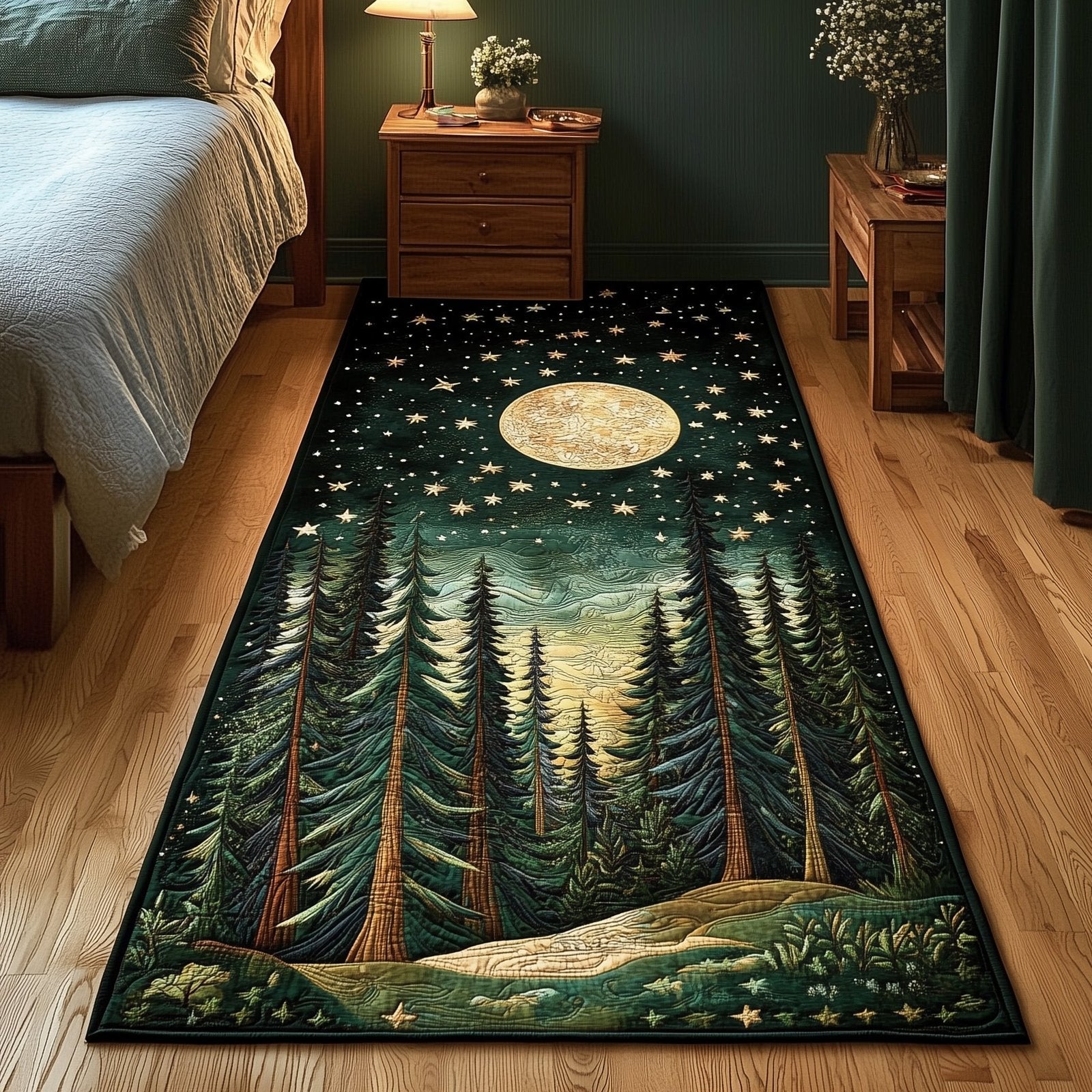Wanderlust Retreat Runner Rug - Nature Design | Serene Runner Rug