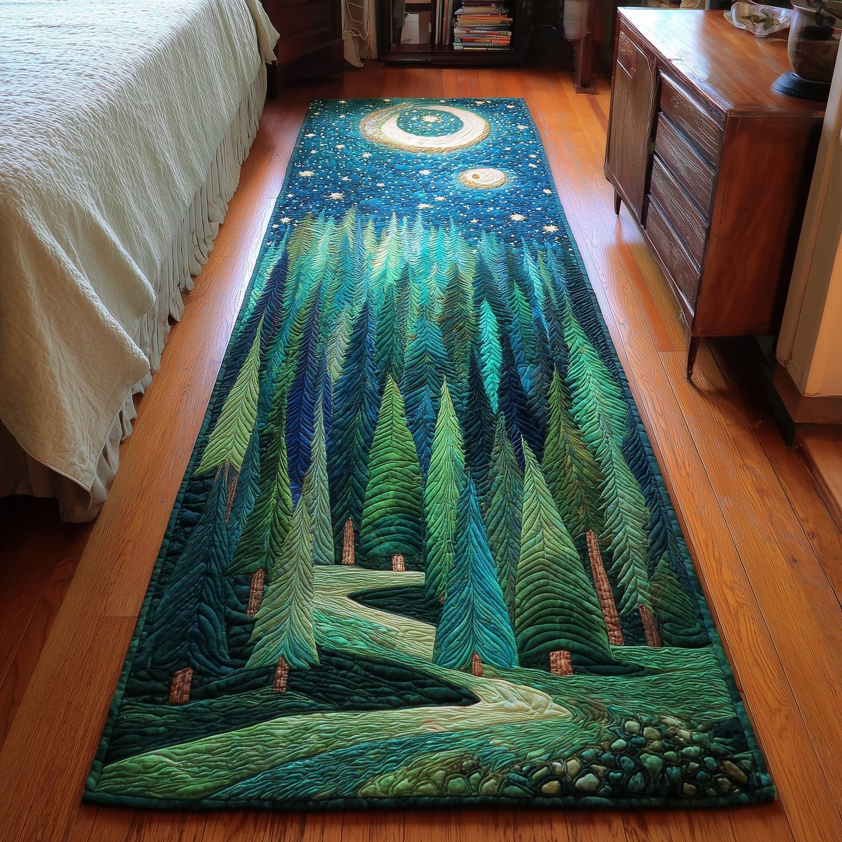 Wanderlust Retreat Runner Rug - Nature Design | Serene Runner Rug