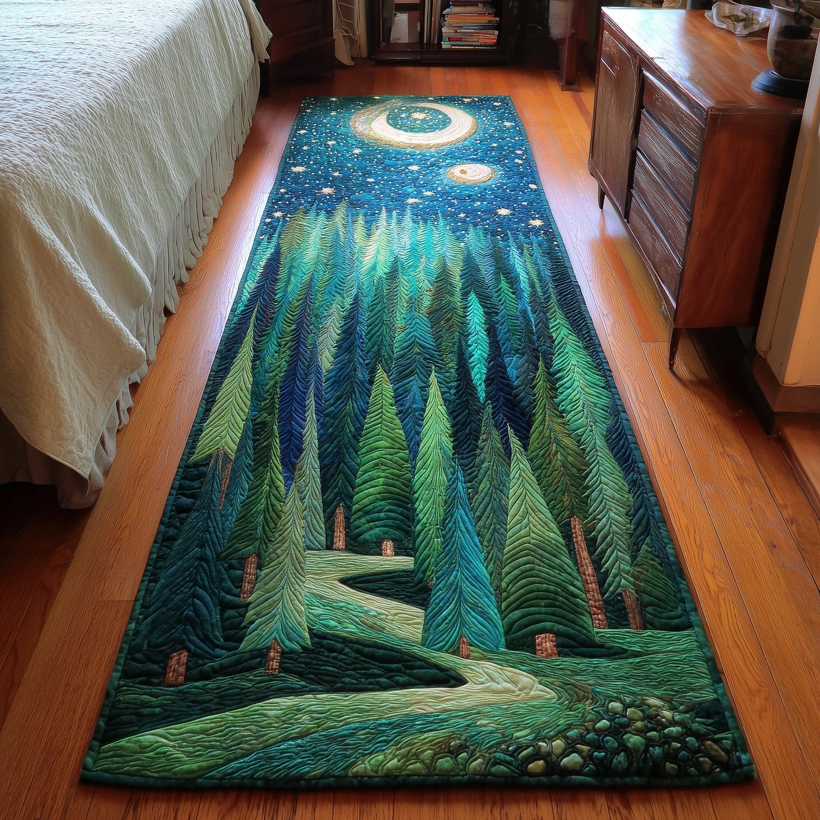 Wanderlust Retreat Runner Rug - Nature Design | Serene Runner Rug