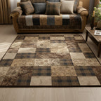 Warm Homestead area rug in a living room