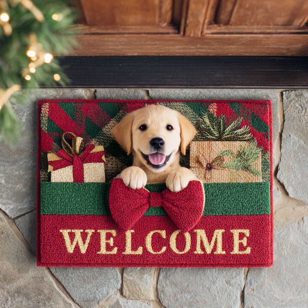 Welcome Gift Labrador Doormat - Cute Animal Design | Printed Welcome Doormat