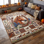 Western Soul Area Rug  C6 area rug in a living room
